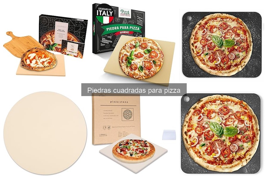 ¿Qué es una piedra cuadrada para pizza? Características y usos