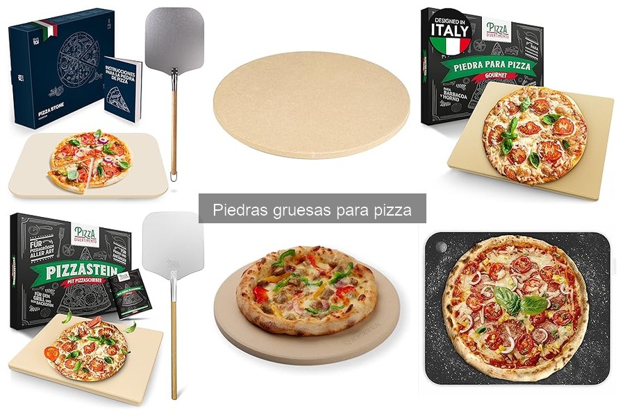¿Qué es una piedra gruesa para pizza? Guía y beneficios