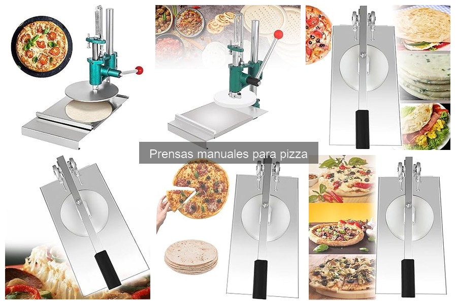 Qué es una prensa manual para pizza y cómo usarla