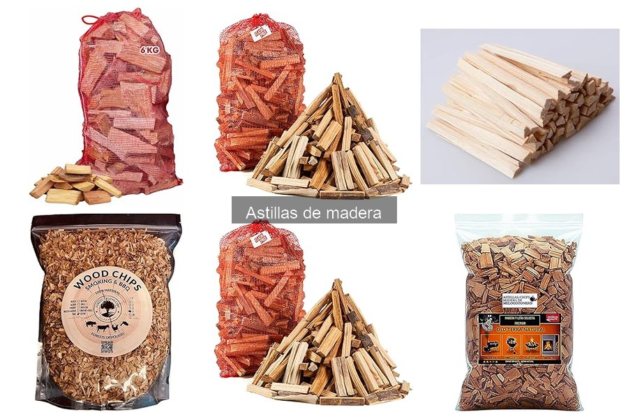 ¿Qué son las astillas de madera para hacer pizza?