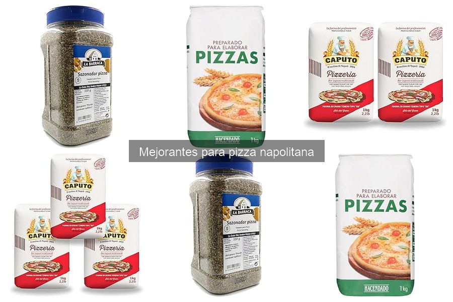 ¿Qué son los mejorantes para pizza napolitana?