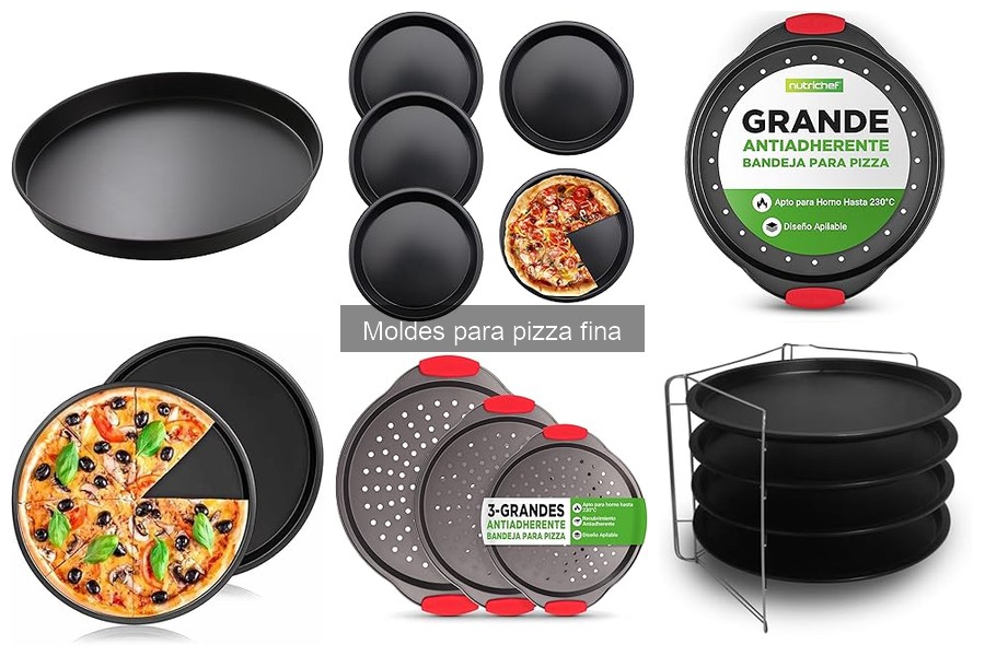 ¿Qué son los moldes para pizza fina? Características y Tipos