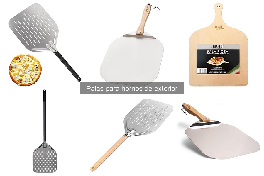 ¿Qué tamaño de pala necesitas para tu horno exterior?