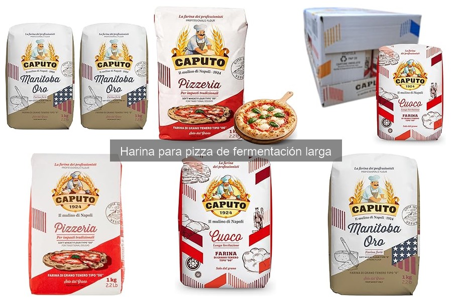 Recetas con Harina de Fermentación Larga para Pizza
