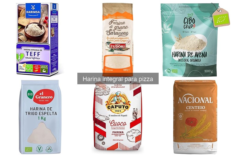 Recetas creativas de pizza con harina integral