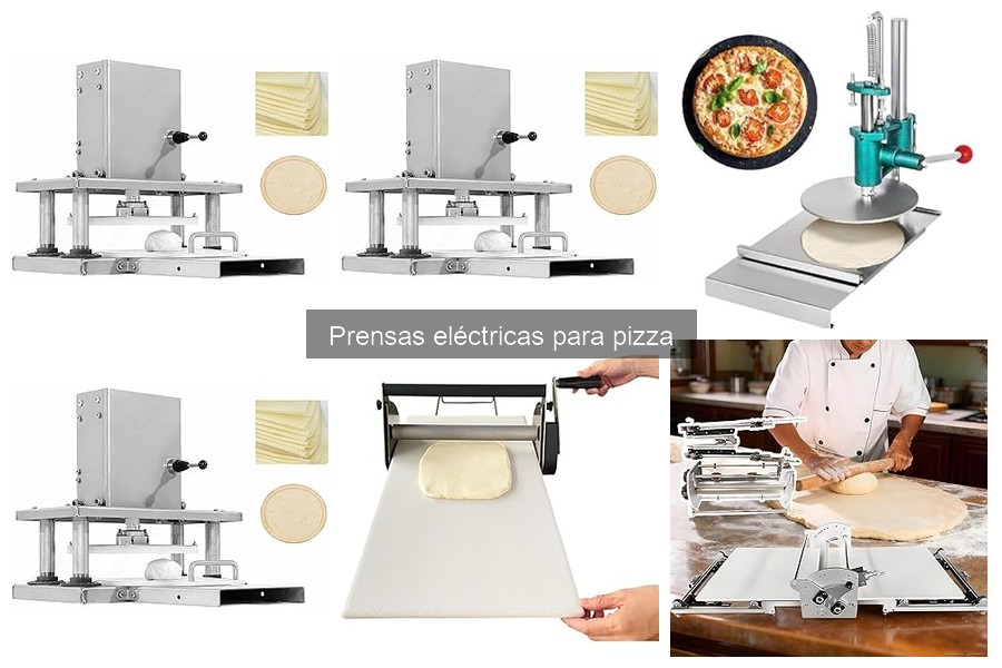 Recetas de pizza perfectas para prensa eléctrica