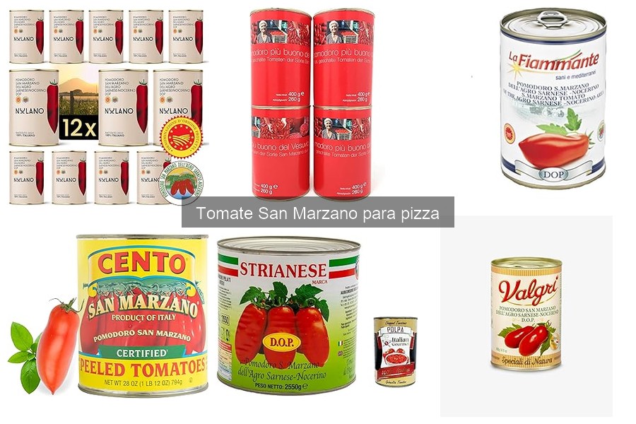 Recetas deliciosas con tomate San Marzano para pizza