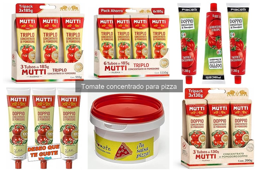 Recetas deliciosas de pizza con tomate concentrado