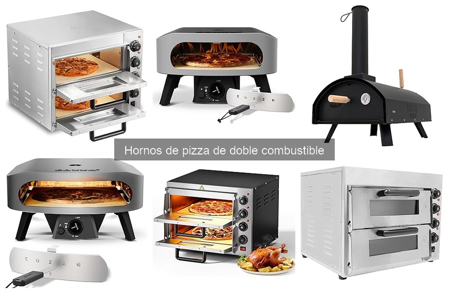 Recetas deliciosas para horno de pizza de doble combustible