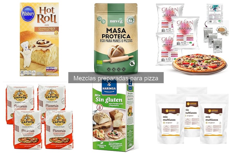 Recetas Fáciles con Mezclas Preparadas para Pizza
