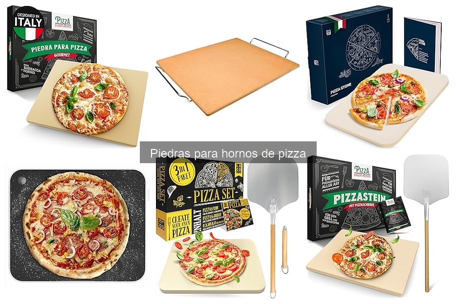Recetas ideales para hacer pizza con piedra para hornear