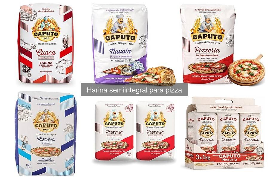 Recetas sencillas de pizza con harina semiintegral