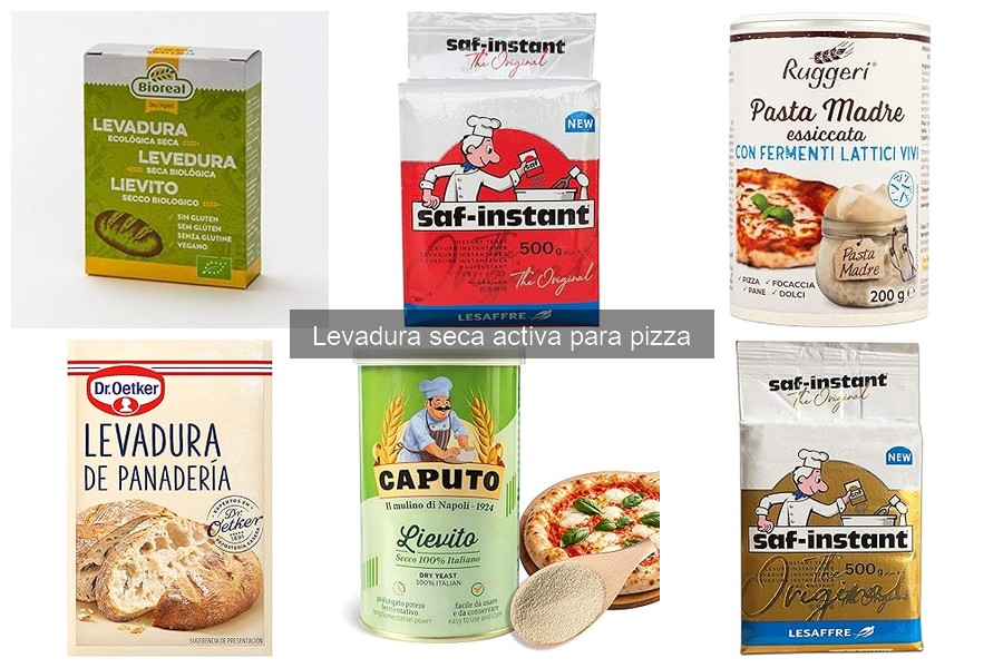 Recetas sencillas de pizza con levadura seca activa