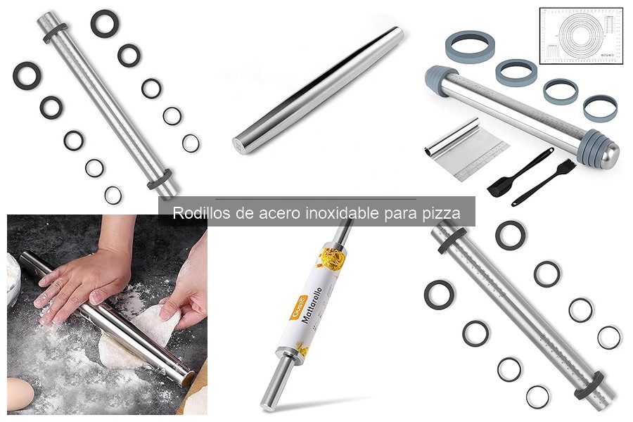 Rodillos de acero inoxidable para pizza: ¿valen la pena?