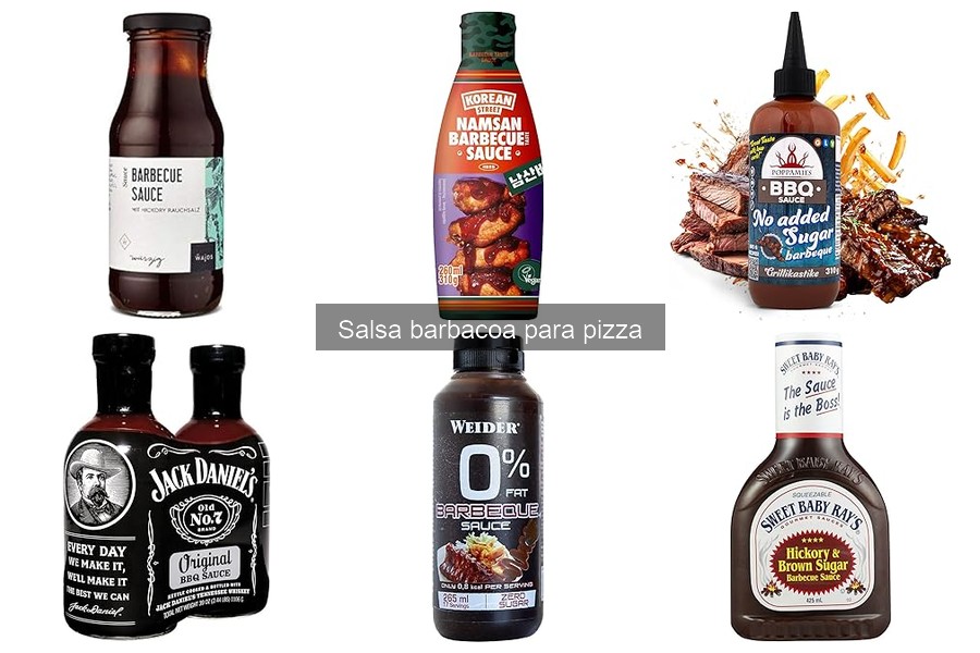 Salsa barbacoa para pizza: ¿es saludable? Análisis nutricional