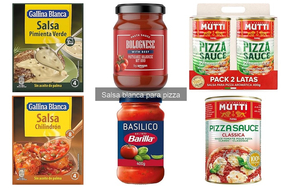 Salsa blanca vs salsa de tomate para pizza: ¿cuál elegir?
