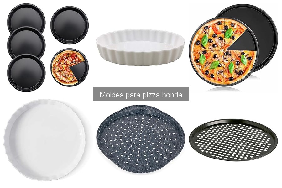 ¿Son los moldes para pizza honda aptos para horno de leña?
