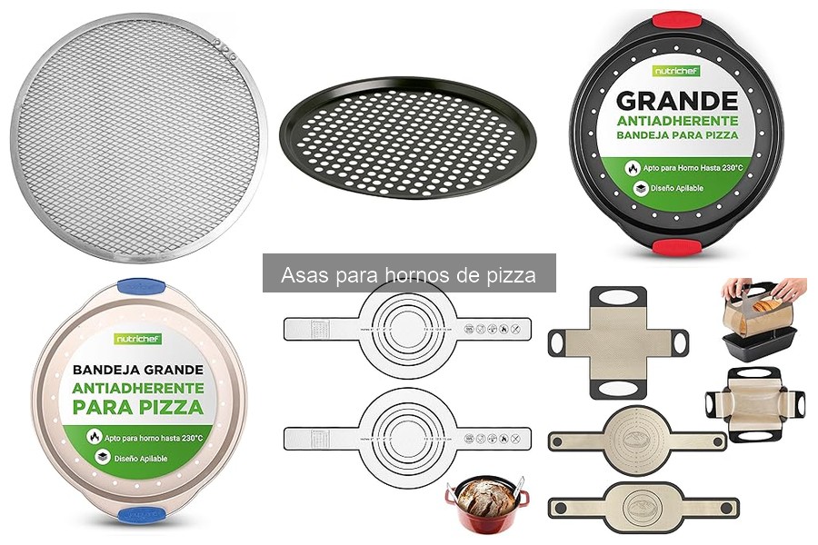 ¿Son necesarias las asas para hornos de pizza en casa?