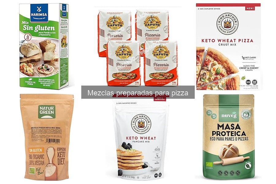 ¿Son saludables las mezclas preparadas para pizza?