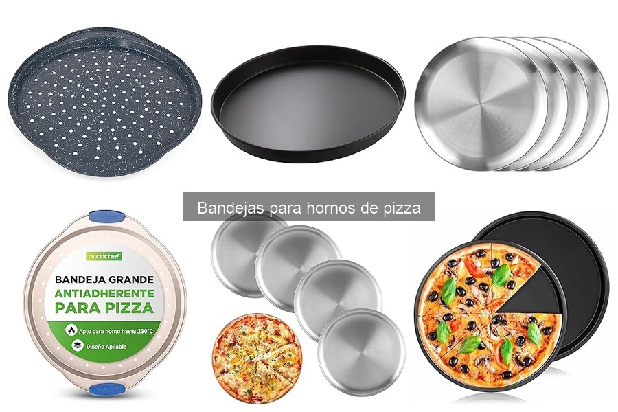 Tamaños ideales de bandejas para pizza: guía práctica