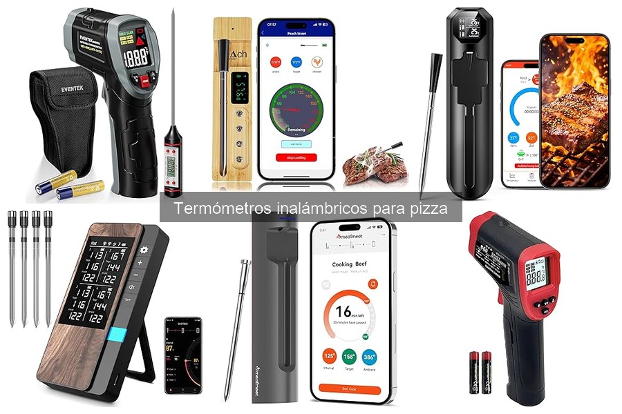 Termómetros inalámbricos para pizza: ¿Qué son y cómo funcionan?
