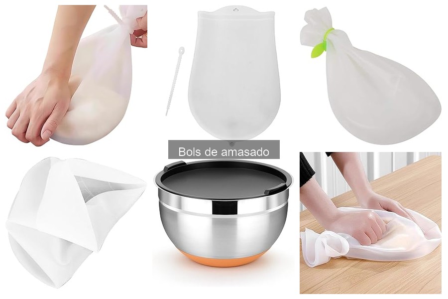 Tipos de boles de amasado: materiales y ventajas