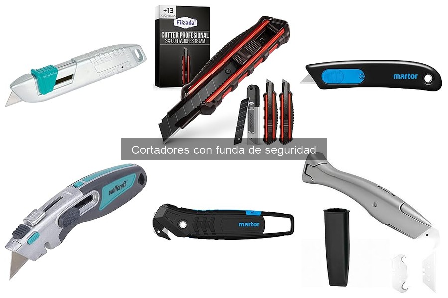 Tipos de cortadores de pizza con funda de seguridad