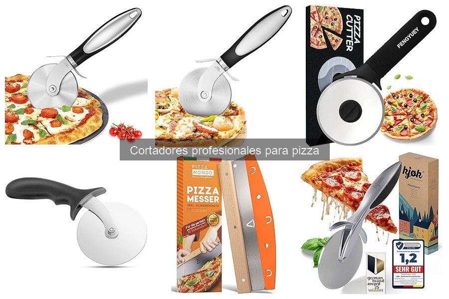 Tipos de cortadores de pizza profesionales: Guía completa
