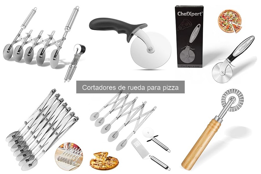 Tipos de cortadores de rueda para pizza: guía completa