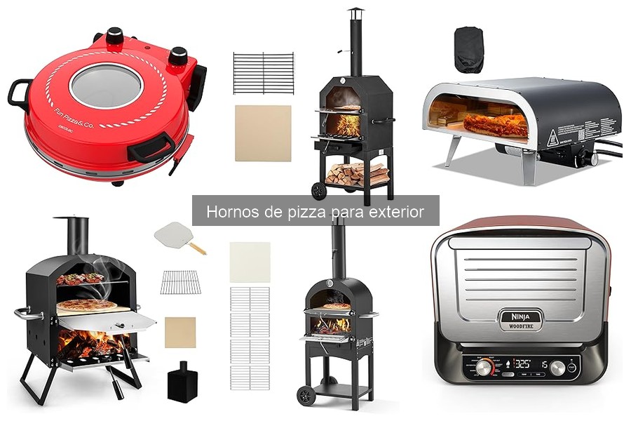 Tipos de Hornos de Pizza para Exterior: Leña, Gas y Eléctricos