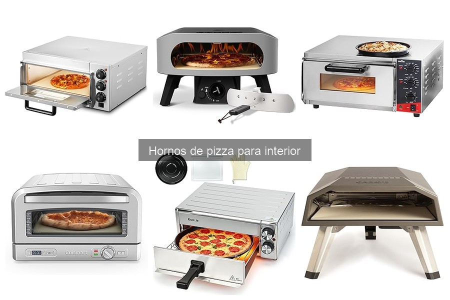 Tipos de hornos de pizza para interior: Guía completa