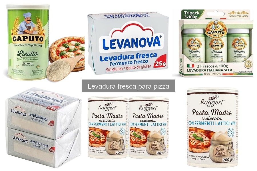 Tipos de levadura para hacer pizza: fresca y seca explicadas
