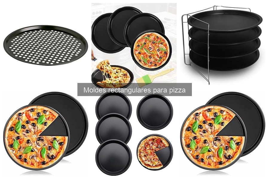 Tipos de moldes rectangulares para pizza: ¡elección ideal!