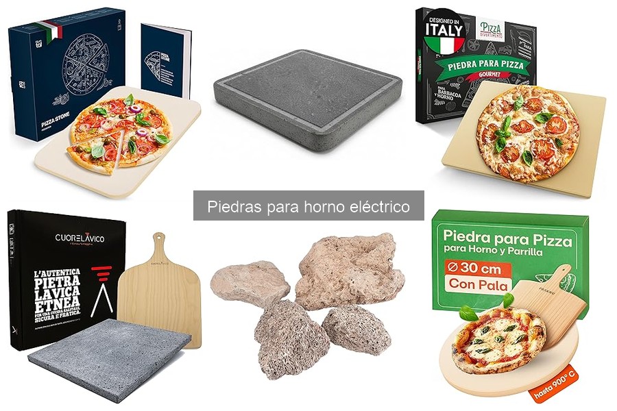 Tipos de piedras para horno eléctrico: características y usos