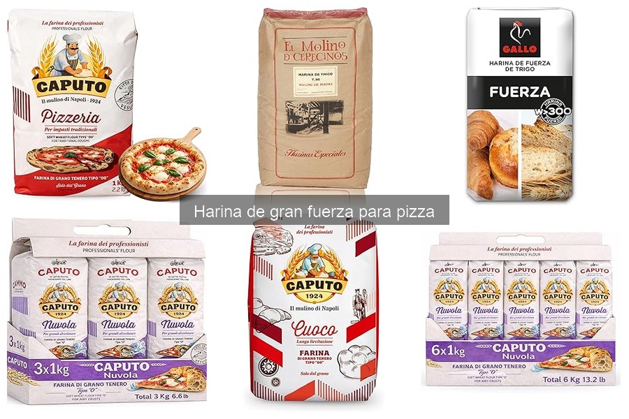 Tipos de pizza que puedes hacer con harina de gran fuerza