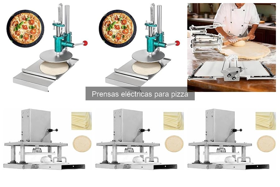 Tipos de prensas eléctricas para pizza: ¡Descubre las mejores!