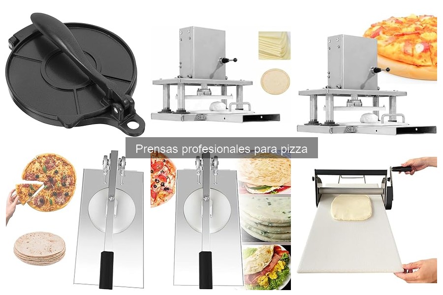 Tipos de prensas para pizza y sus diferencias