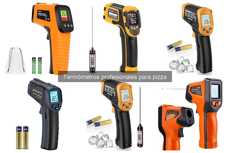 Tipos de termómetros para hacer pizza: guía y comparativa
