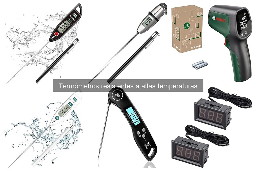 Tipos de termómetros resistentes para hacer pizza en casa