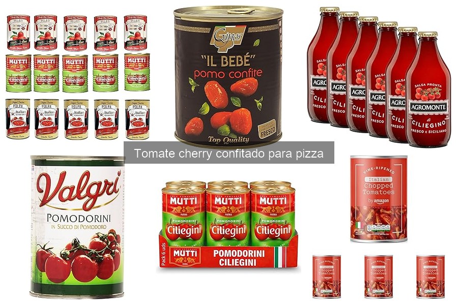 Tipos de tomate cherry confitado: variedades y sabores