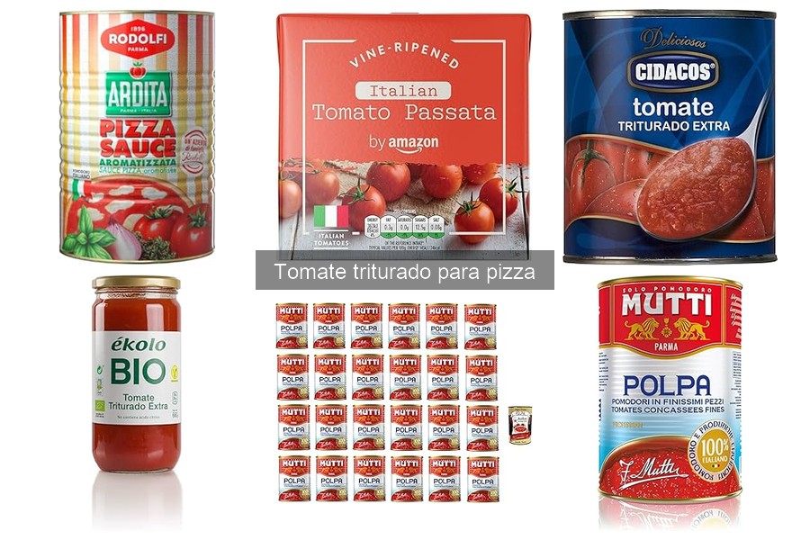 Tipos de tomate triturado para pizza: ¡Descubre los mejores!