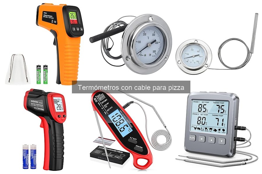 Todo sobre el termómetro con cable para pizza: características y uso