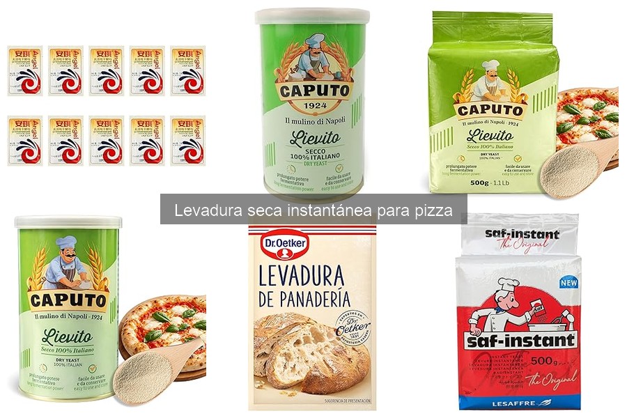 Ventajas de la levadura seca instantánea para pizza