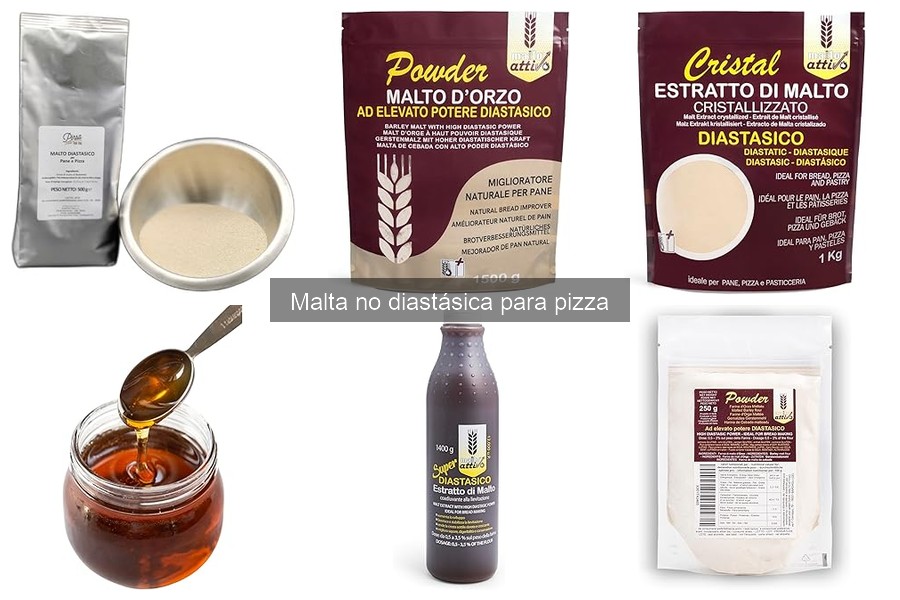 Ventajas de la malta no diastásica en la masa de pizza
