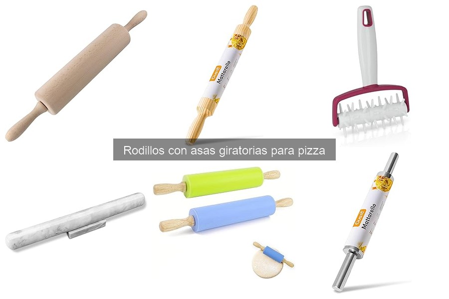 Ventajas de los rodillos con asas giratorias para pizza