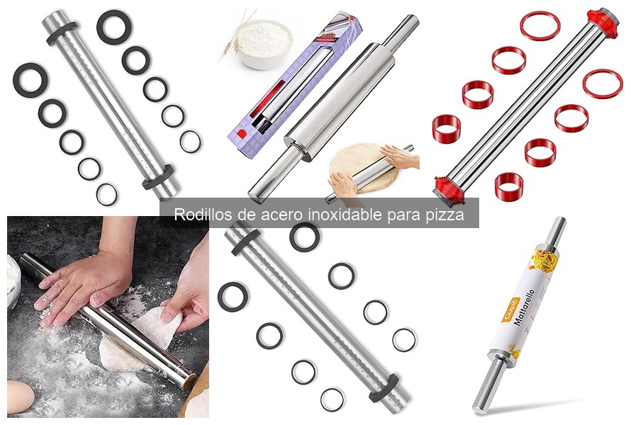 Ventajas de los rodillos de acero inoxidable para pizza