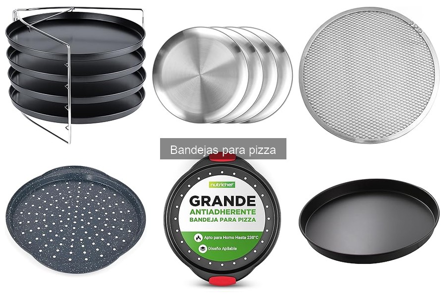 Ventajas de usar bandejas para pizza en casa