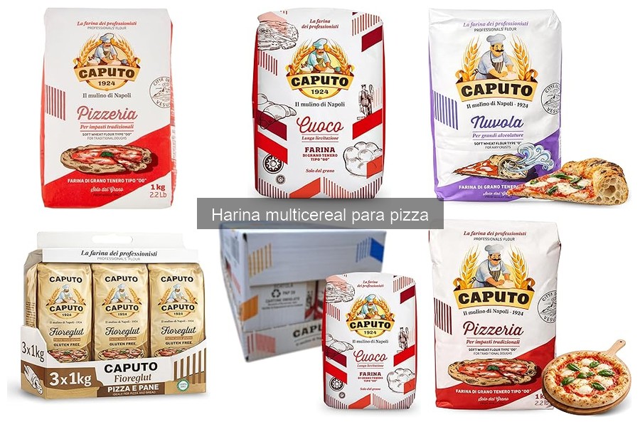 Ventajas de usar harina multicereal para pizza en casa