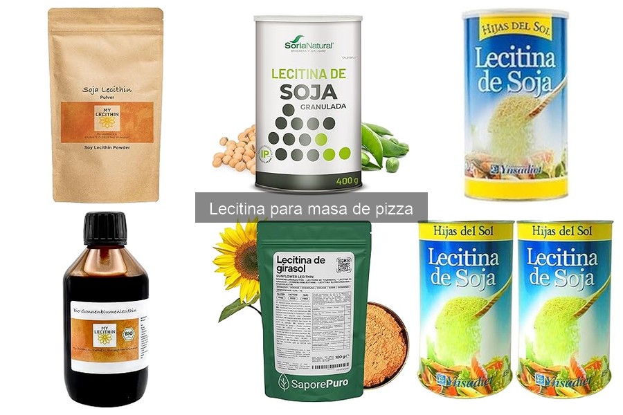Ventajas de usar lecitina en la masa de pizza