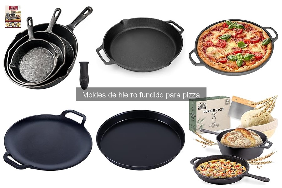 Ventajas de usar moldes de hierro fundido para pizza